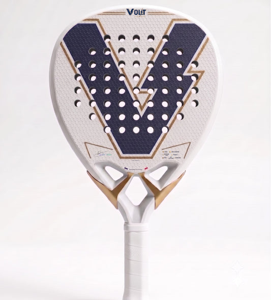 V-PRO — Raquette de padel carbone 18K, forme diamant, noyau Medium EVA, surface texturée 3D, idéale pour puissance, contrôle et précision